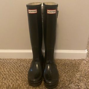 Black Hunter Boots